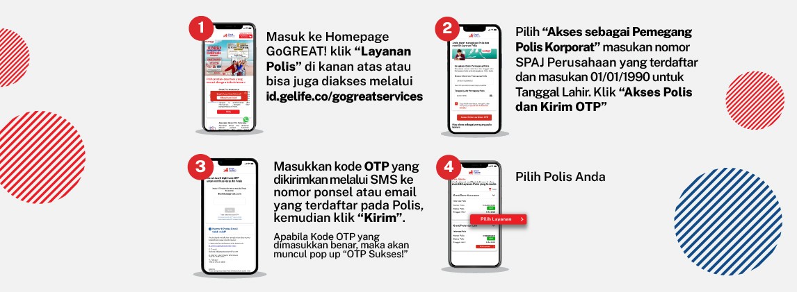Mengakses layanan GoGREAT! Services untuk nasabah korporat