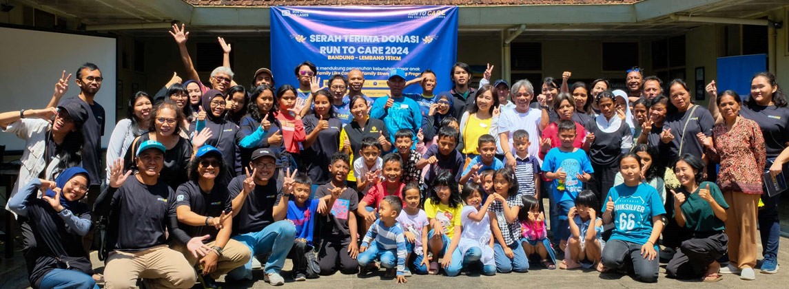 Serah terima donasi Run to Care