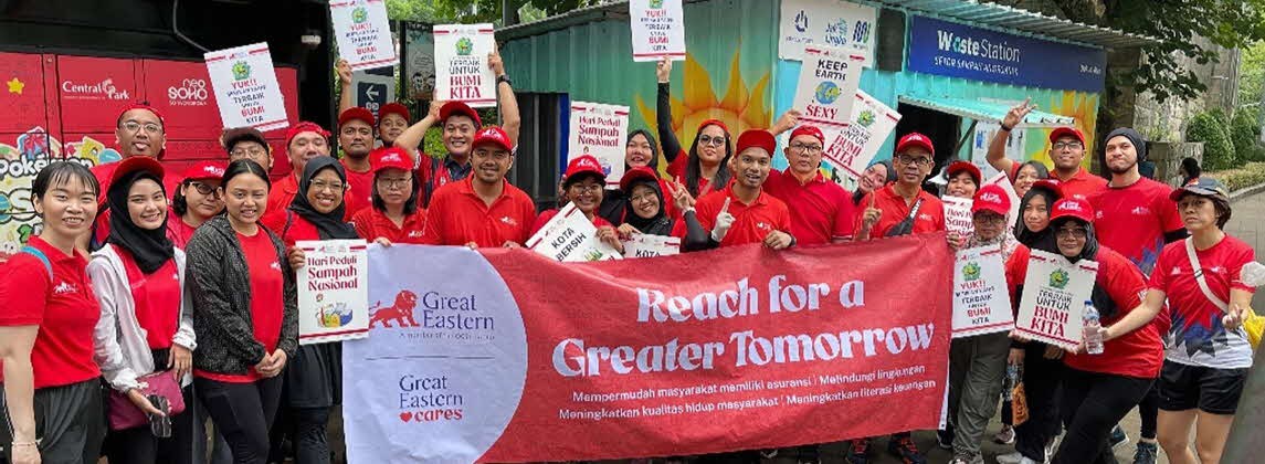Aksi Nyata Great Eastern Life Indonesia Dengan  Wujudkan Kolaborasi Untuk Indonesia Bersih