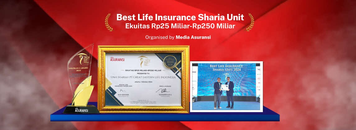 Raih Penghargaan Best Life Insurance Sharia Unit 2024 