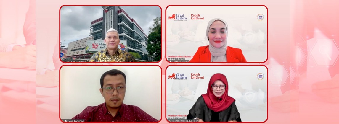 Webinar Literasi Keuangan 