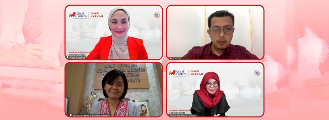 Webinar Literasi Keuangan 