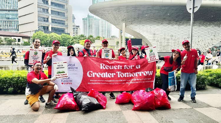 Aksi Nyata Great Eastern Life Indonesia Dengan  Wujudkan Kolaborasi Untuk Indonesia Bersih