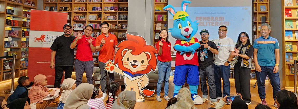 Great Eastern Life Indonesia Bersama Majalah Bobo Hadirkan Literasi Finansial dan Lingkungan 