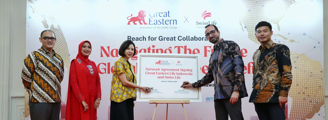 Great Eastern Life Indonesia Kerjasama Strategis dengan Swiss Life